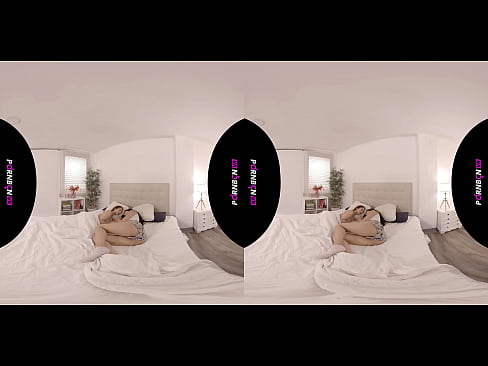 ❤️ PORNBCN VR Två unga lesbiska kvinnor vaknar upp kåta i 4K 180 3D virtual reality Geneva Bellucci Katrina Moreno ❤️❌ Porno at us ﹏